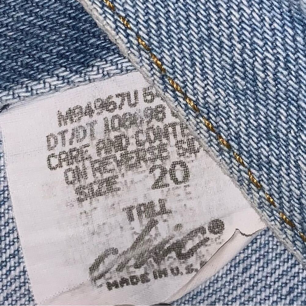 Chic high rise Vintage jeans tag 20 ( 34 X 30 ) - Picture 8 of 11